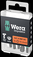 867/4 IMP DC TORX® DIY Impaktor Bits