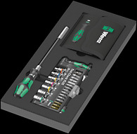 Simply buy Wera 2go H 1 tool set for wood applications, 134 pieces