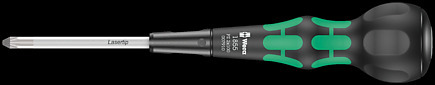 1855 PZ Kraftform Ball-Grip Destornillador de ranura en cruz