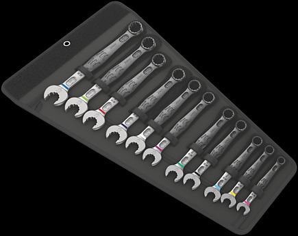 Wera Tools Joker Set of Ratcheting Combination Wrenches (11 Pieces)