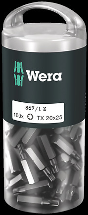 867/1 Puntas TORX® DIY 100