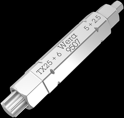 9507 SB 4-in-1 Bit 2, 2.5; 5; 6 x TX 25 x 37 mm