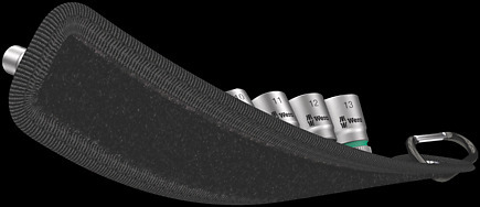 Belt A 4 Zyklop socket set, 1/4