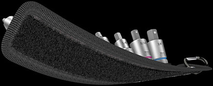 Belt B Imperial 1 Zyklop In-Hex-Plus bit socket set with holding function, 3/8