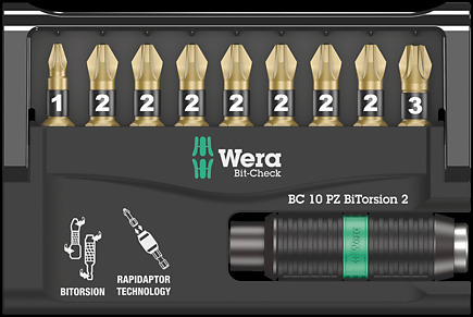 Bit-Check 10 PZ BiTorsion 2, 10 dílný