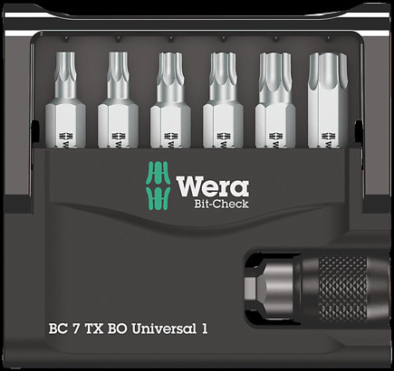 Bit-Check 7 TX BO Universal 1, 7 pieces