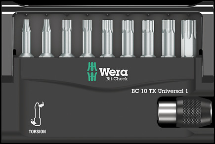 Bit-Check 10 TX Universal 1, 10 pieces