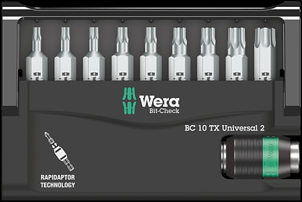 Bit-Check 10 TX Universal 2, 10 pieces