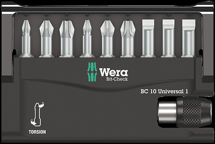 Bit-Check 10 Universal 1, 10 pieces