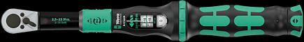 Click-Torque Lock A 6 Llave dinamométrica, ajustable, función Torque Lock, carraca de conmutación, apriete hacia la derecha, 2,5-25 Nm