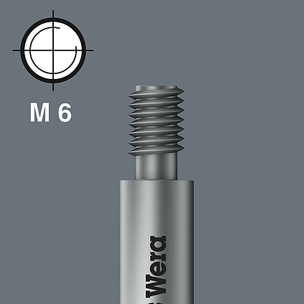 Thread drive M 6  (Wera connecting series 15)