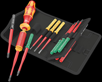 Kraftform Kompakt VDE 15 Torque 1,2-3,0 Nm extra slim 1 Tool Finder, 15 części
