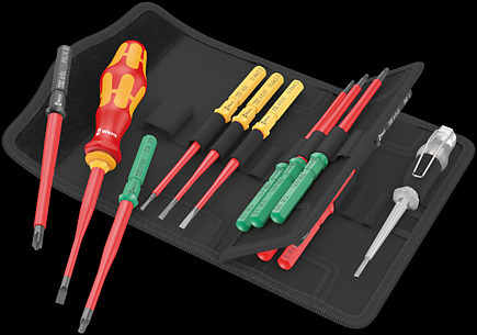 Kraftform Kompakt VDE 16 extra slim 1 Tool Finder, 16 części