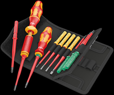 Kraftform Kompakt VDE 16 Torque 1,2-3,0 Nm extra slim 1 Tool Finder, 16 części