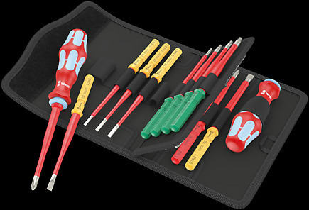 Kraftform Kompakt VDE Stainless 17 extra slim 1 Tool Finder, 17 dele