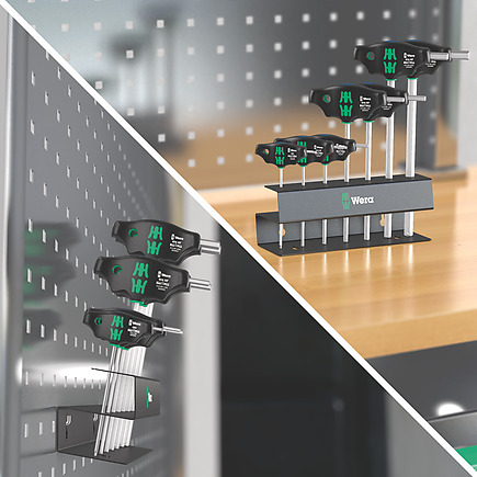 With useful metal rack