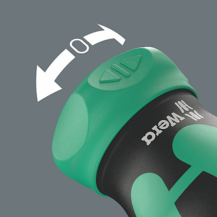 Intuitive switching, and deactivation of the ratchet functionality
