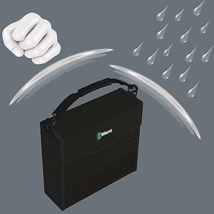 Wera 2go 2 XL Tool Container, 2 pieces - Wera Product finder