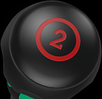 1850 PH Kraftform Ball-Grip Kreuzschlitz-Schraubendreher