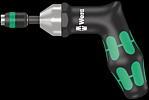 7400 series Kraftform Torque screwdrivers, with factory pre-set value (3.0-8.8 Nm) and Rapidaptor quick-release chuck, pistol handle