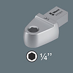 Für Bits mit 1/4" Außensechskantantrieb