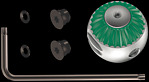 8000 A-R Reparatursatz für Zyklop Knarrenkopf, 1/4"