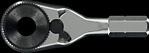 8011 Zyklop Mini 4 Bit ratchet, 1/4"