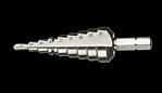 843 Stepped drill bits, 4-20 mm