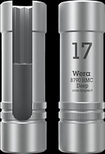 Klucz nasadowy z wycięciem 8790 HMC Deep, z gniazdem zabierakowym 1/2"