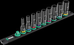 9661 Listello magnetico bussole B Impaktor Deep Imperial 1 set, 3/8", 9&nbsp;pezzi