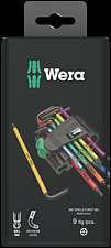 967/9 TX BO Multicolour 1 SB Zestaw kluczy trzpieniowych TORX® BO Multicolour, BlackLaser, z magnetyzerem, 9&nbsp;części