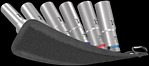 Belt C Deep 1 socket set, 1/2" drive, 6&nbsp;pieces