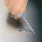 Końcówka Lasertip zapobiega wyślizgiwaniu się wkrętów