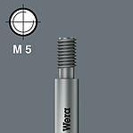 Gewindeanschluss M 5 (Wera Anschluss-Reihe 12)