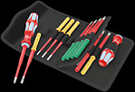 Kraftform Kompakt VDE Stainless 17 extra slim 1 Tool Finder, 17&nbsp;dele