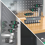 With useful metal rack