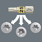 Also for ASSY and SPAX T-STAR plus screws
