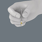 Holding function for recessed TORX® screws