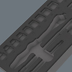 Two-coloured foam insert