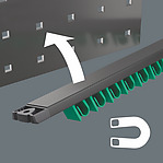 Grip dankzij krachtige magneet