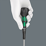 El mango de bola tipo Kraftform Ball-Grip para altos pares de giro
