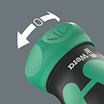 Intuitive switching, and deactivation of the ratchet functionality