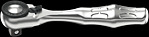 8008 A Zyklop Mini 3 Ratchet with 1/4" drive