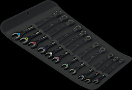 6000 Joker Black Edition 11 sett 1 kombinasjonsskrallenøkkelsett, 11‑deler