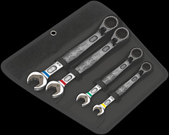 6001 Joker Switch 4 Set 1 Kit con chiavi combinate piegate a cricchetto