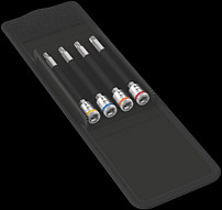 8767 A TORX® HF 1 Zyklop bit socket set with holding function, 1/4