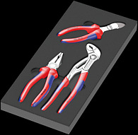9780 Foam insert KNIPEX pliers set 1, 3 pieces