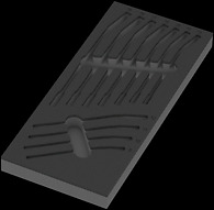 9833 Foam insert 6001 Joker Switch set 1, empty