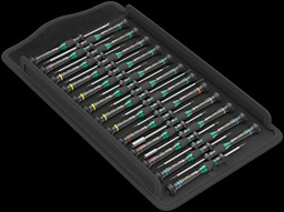 Kraftform Micro Big Pack 1 Juego de destornilladores para usos electrónicos
