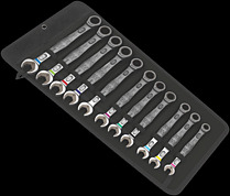 6000 Joker 11 Set 1 Kit con chiavi combinate a cricchetto, 11&nbsp;pezzi